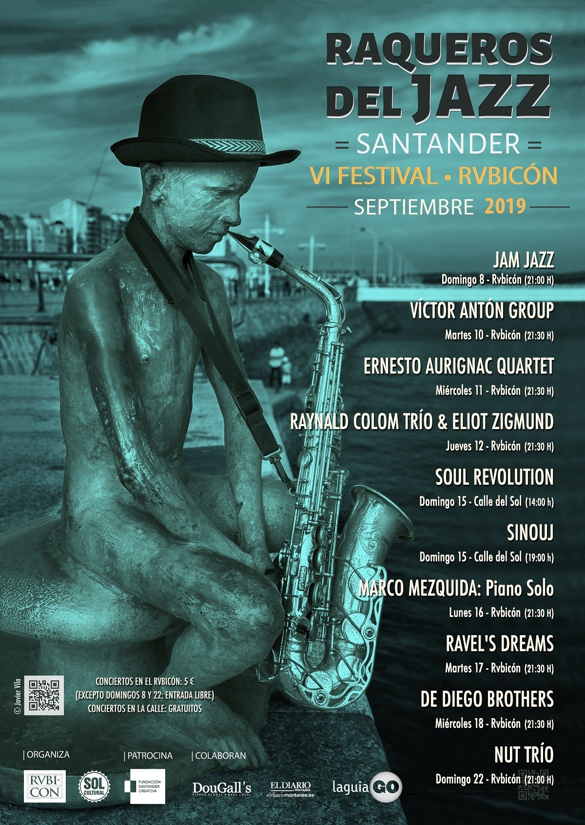 raqueros del jazz - 2019 - sol cultural